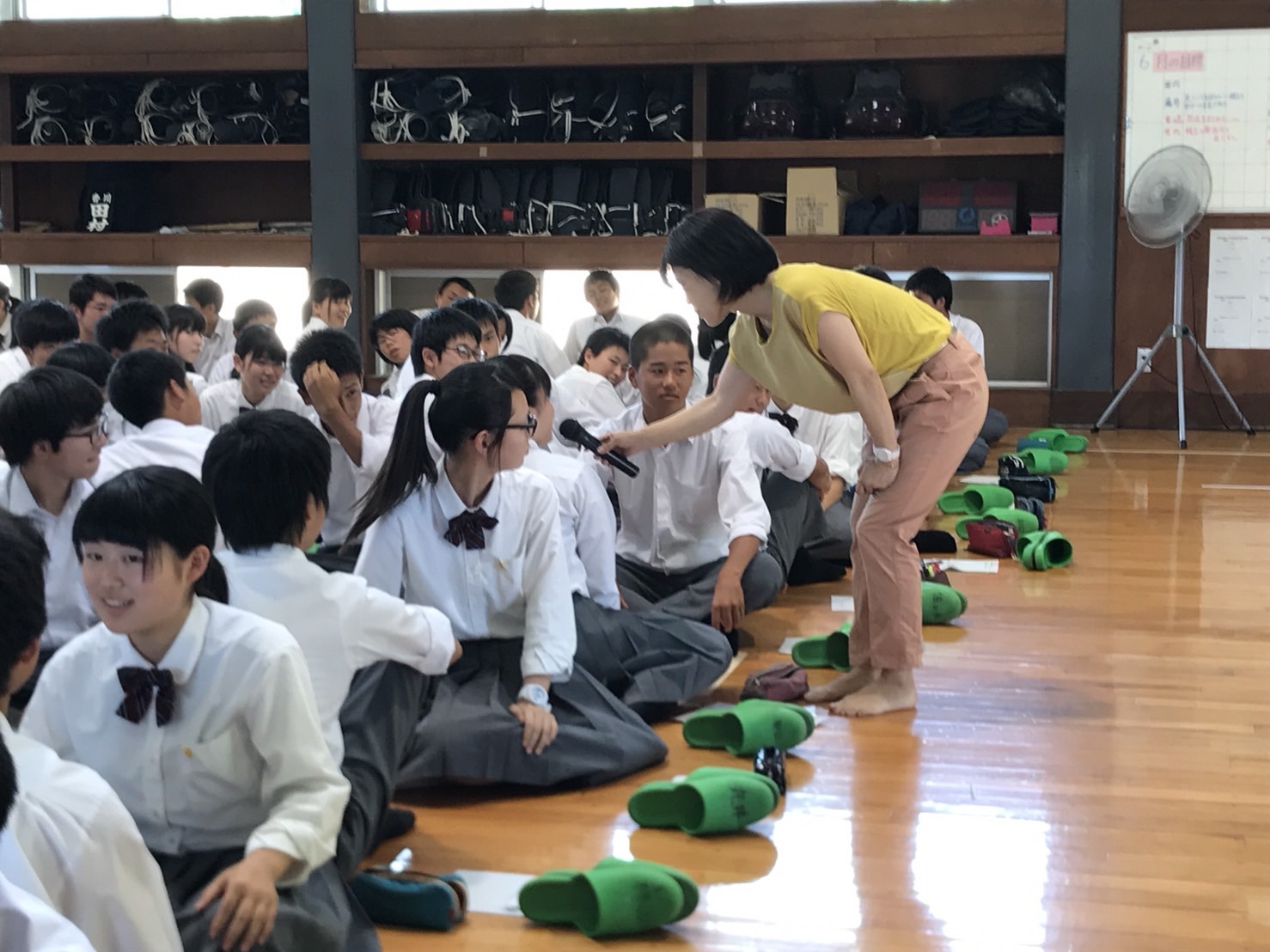 看護師学校にお呼び頂きました